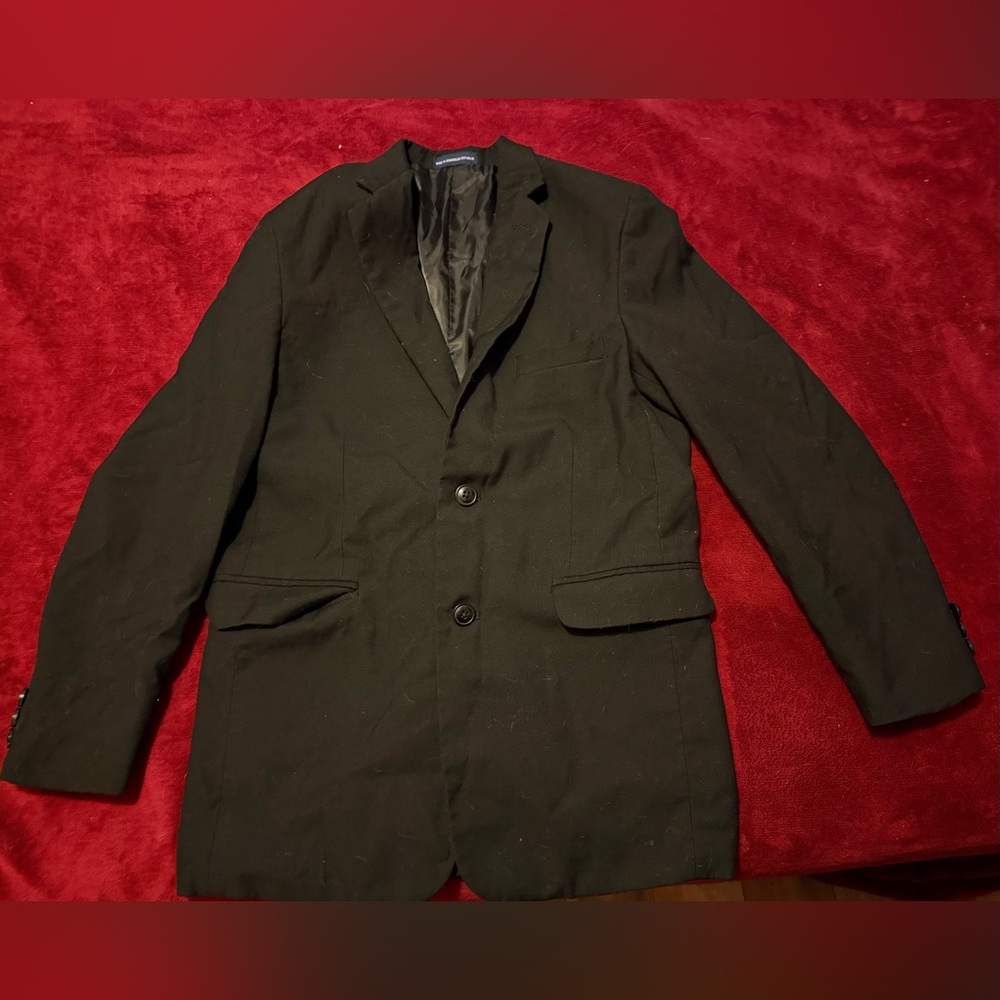 Chaps Black Kids Blazer size 16